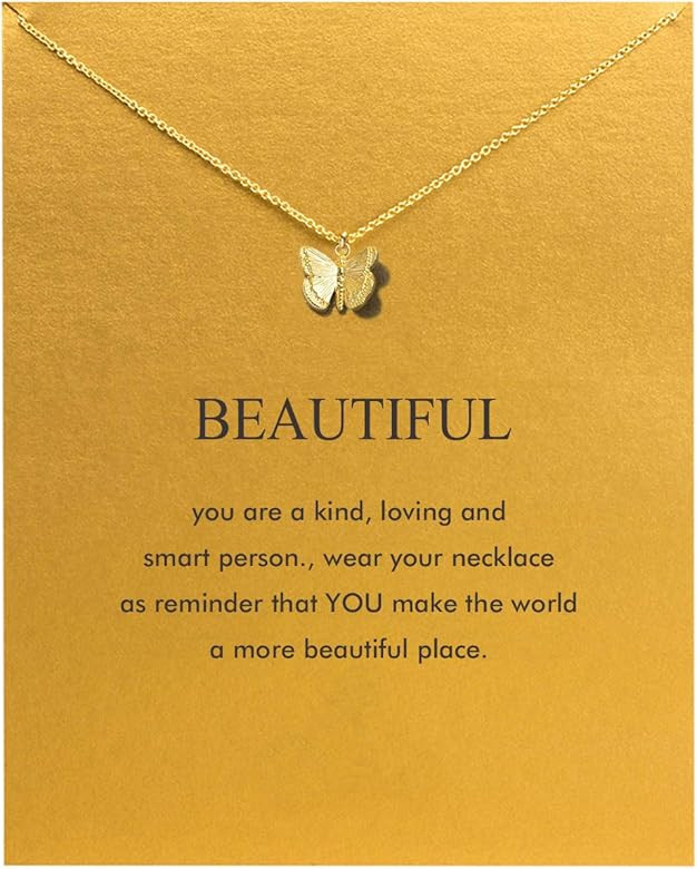 Hundred River Friendship Anchor Compass Necklace Good Luck Elephant Pendant Chain Necklace with M... | Amazon (US)