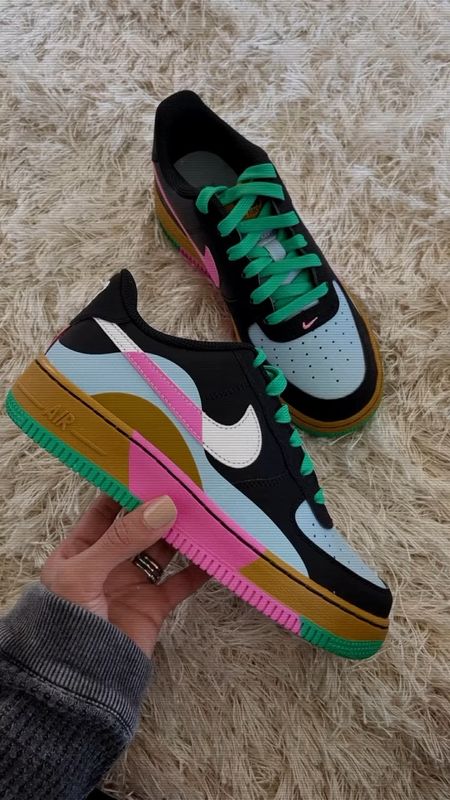 Nike sneakers
Pink sneakers 
Colorful Air Force ones  

#LTKfindsunder100 #LTKkids #LTKshoecrush