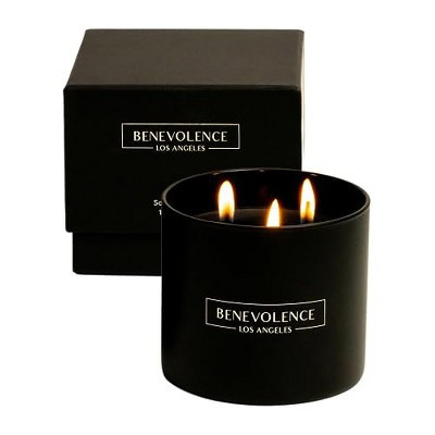 Benevolence LA  Black Wax  Scented Candle With Santal Scent- 14.5 oz | Target