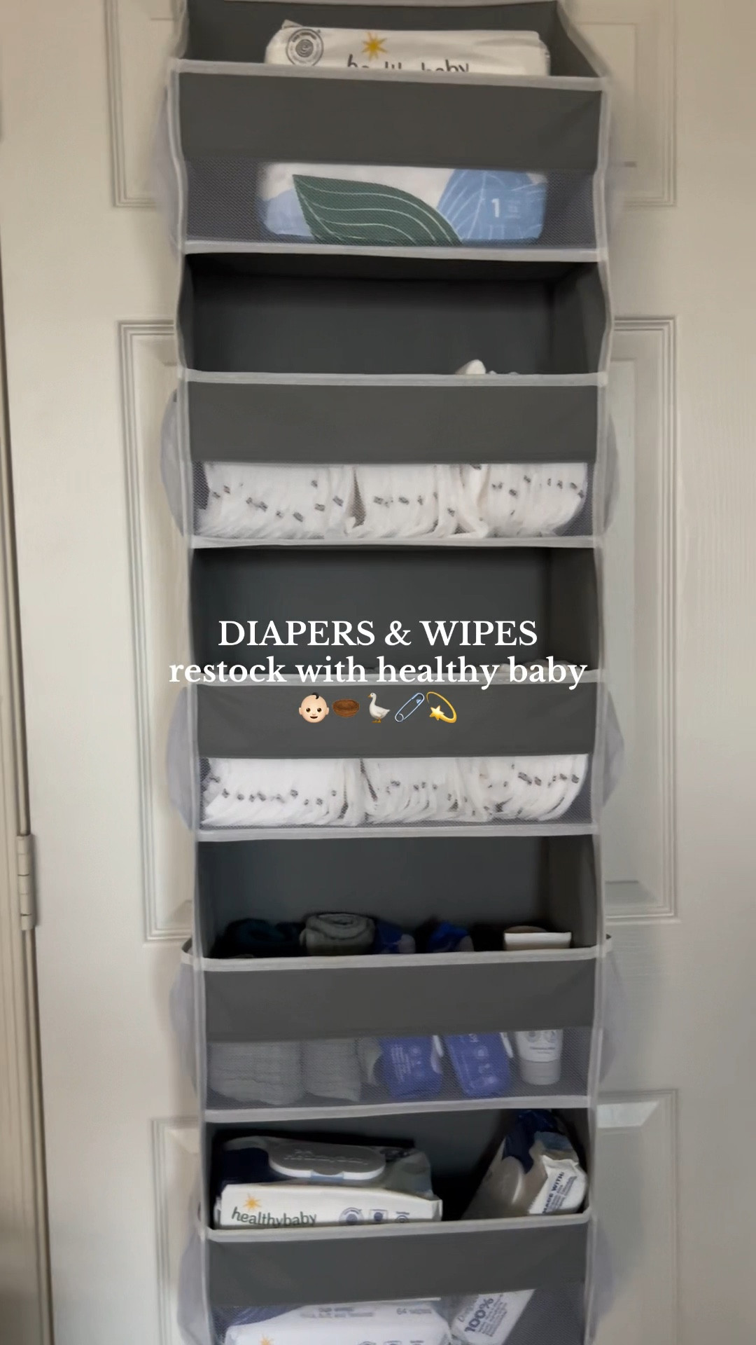 the best storage hack for diapers & wipes!

#diaperstorage #wipestorage #storagehack #overthedoororganizer

#LTKKids #LTKBaby #LTKHome