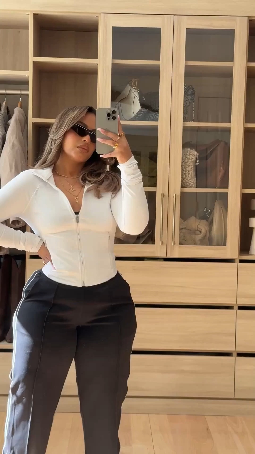 The Athleta track pants I constantly have on repeat! Super easy to style for a casual spring outfit or airport look.

Spring break travel outfit, casual style, track pants, curvy petite, midsize style, athleisure 

#LTKgrwm #LTKootd #LTKMidsize