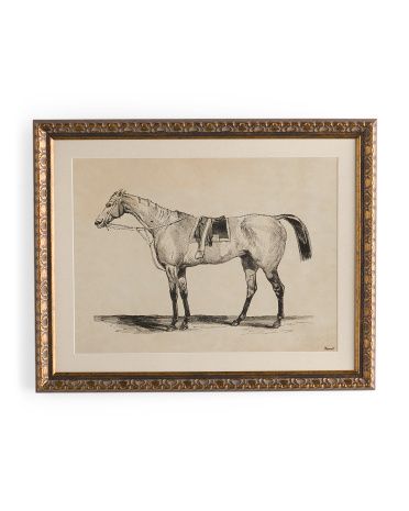 16x20 Side Horse Framed Wall Art | Marshalls
