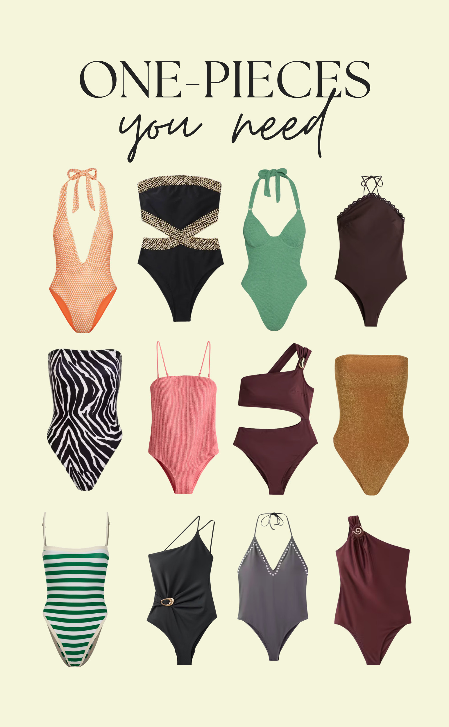 The cutest one-piece swimsuits for summer vacations, pool days, beach trips, and resort getaways ☀️ I rounded up some of my favorite styles from flattering classics to fun statement pieces. Perfect if you’re looking for a swimsuit that feels cute, comfortable, and easy to wear all summer long.  

 #LTKootd #LTKSwim #LTKTravel