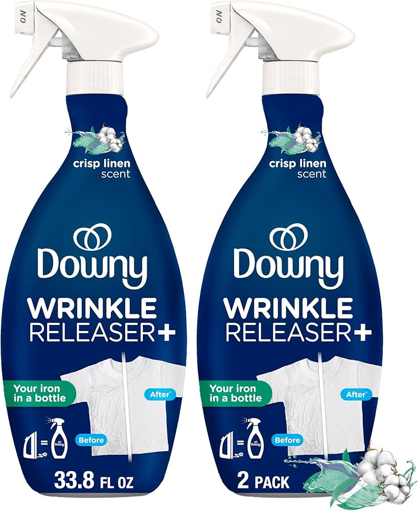 Downy Wrinkle Releaser Spray, All In One Formula, Removes Wrinkles, Static and Odor Eliminator, C... | Amazon (US)