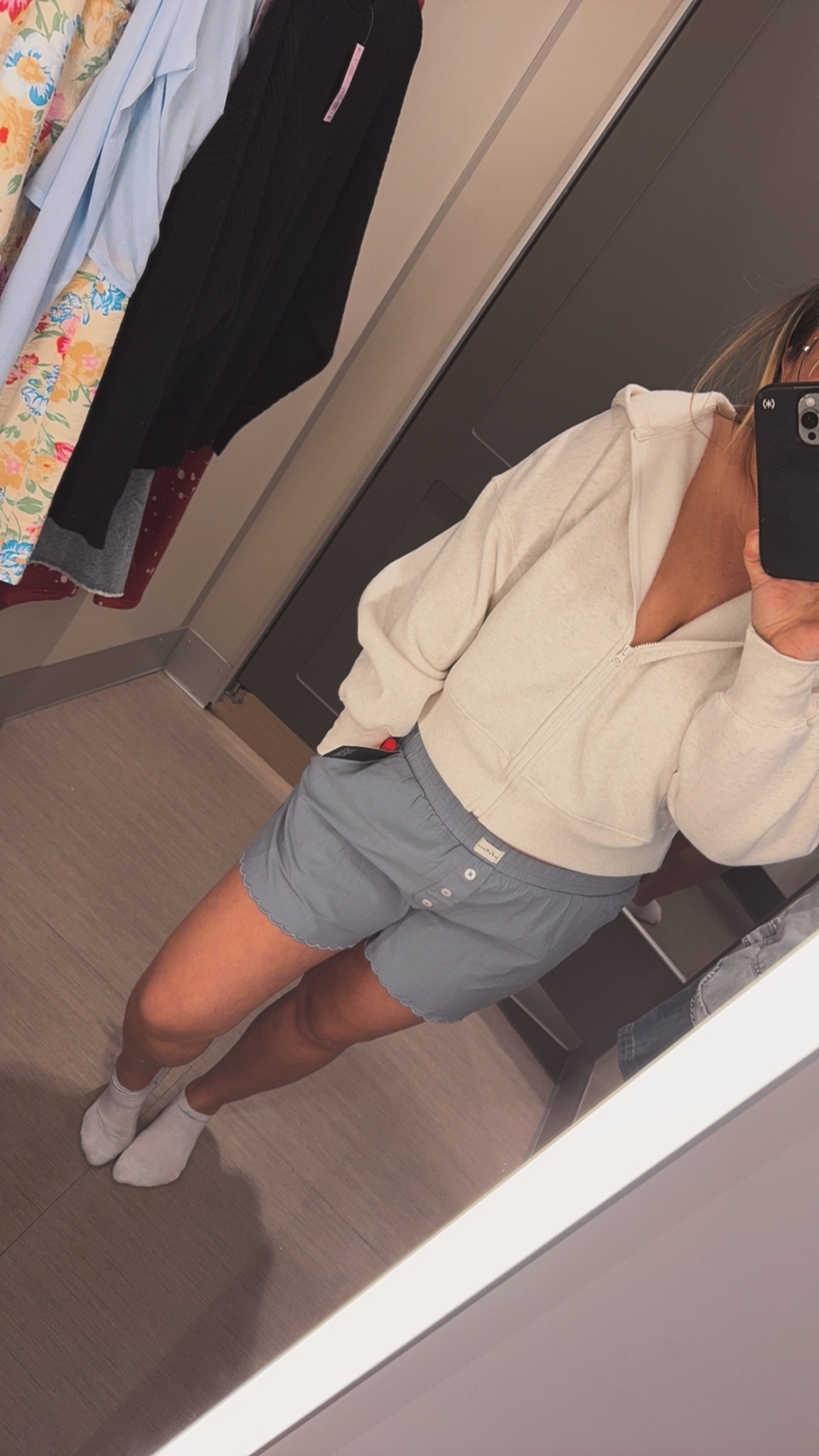 Boxer shorts are back in style and I’m here for it. 
Size large in hoodie
Size xl in shorts
#target #spring

#LTKStyleTip #LTKMidsize #LTKPlusSize