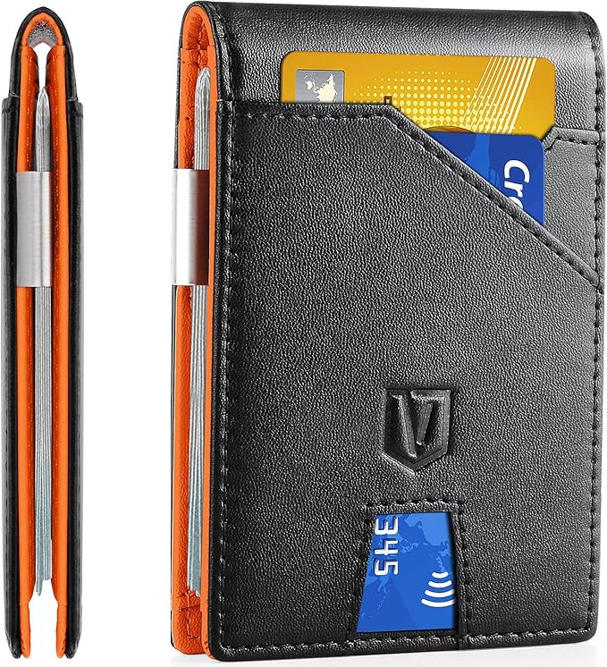 VOOTAI Slim Wallet for Men, Stocking Stuffers for Men, Christmas White Elephant Gifts for Adults ... | Amazon (US)
