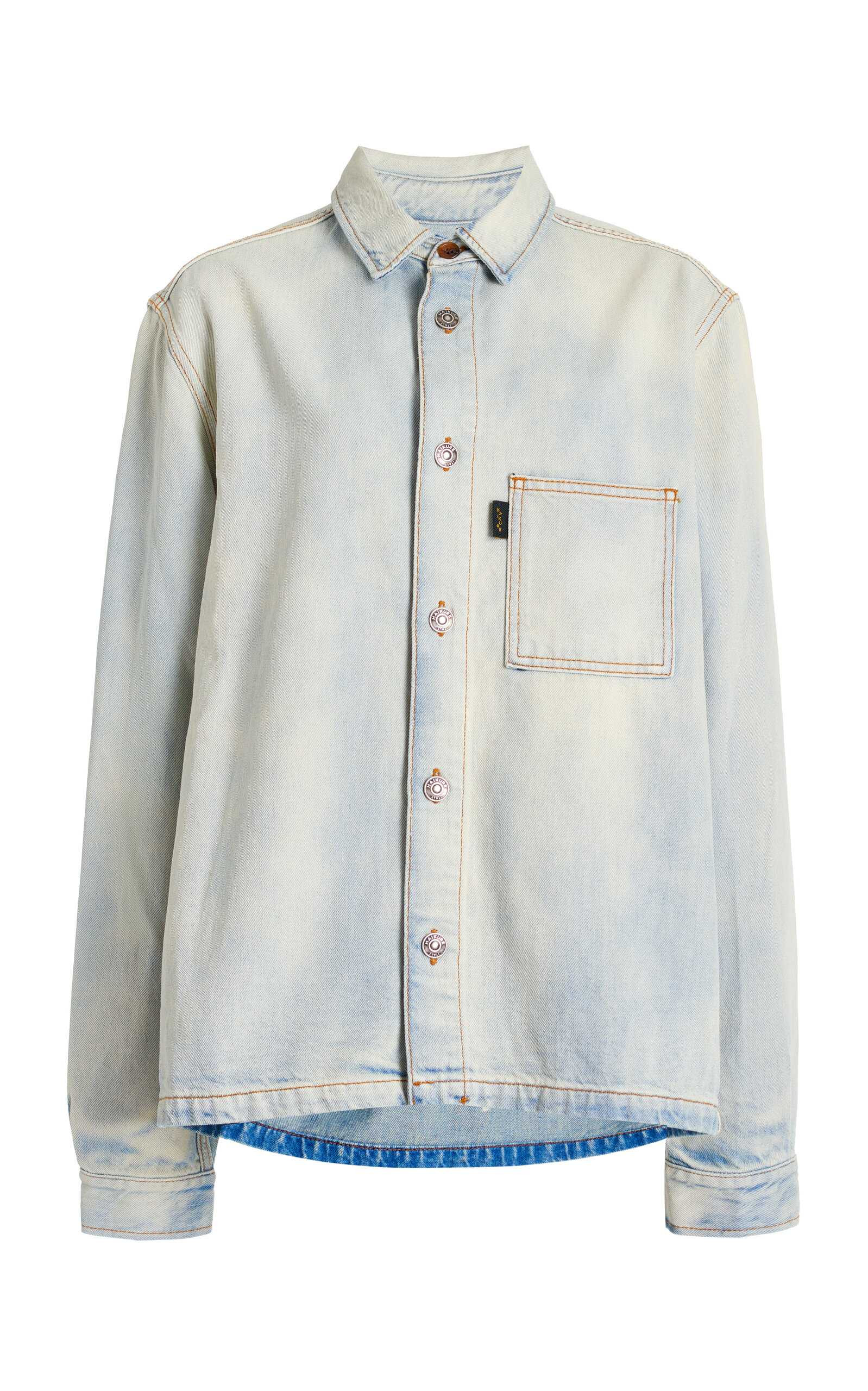Richie Worn Denim Shirt | Moda Operandi (Global)