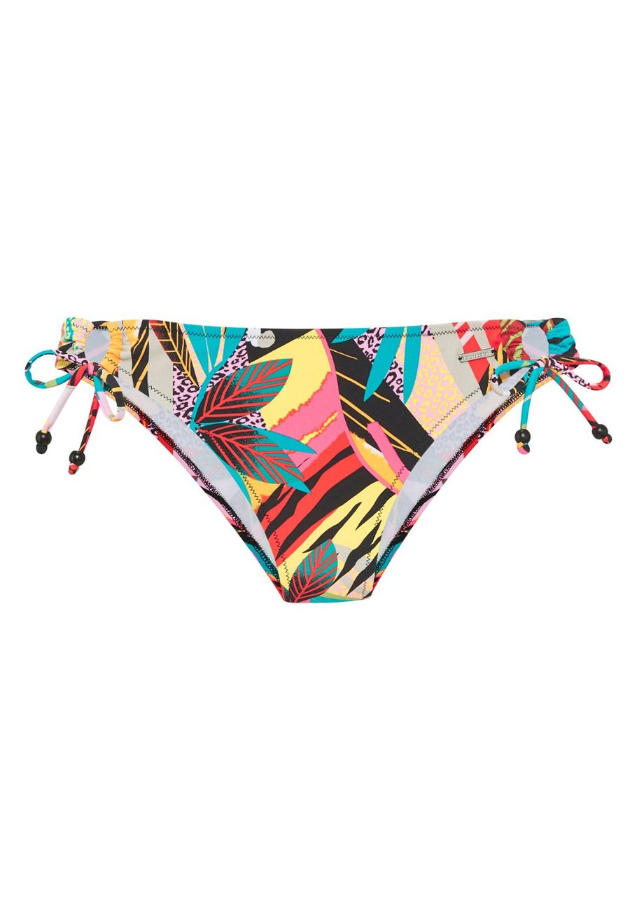 mix print side tie bikini bottom | Lascana