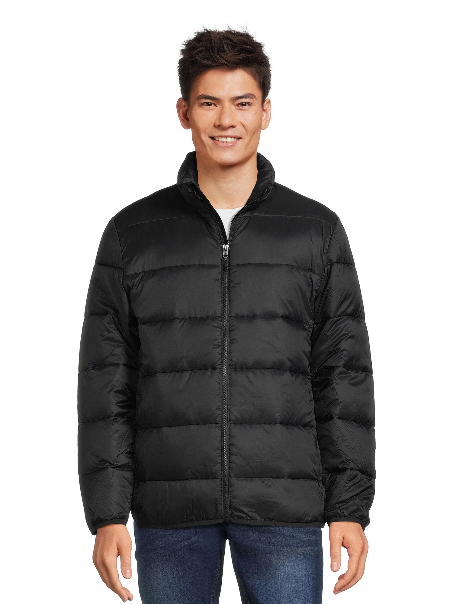 Swiss Tech Men's and Big Men's Packable Puffer Jacket, Sizes S-3XL | Walmart (US)