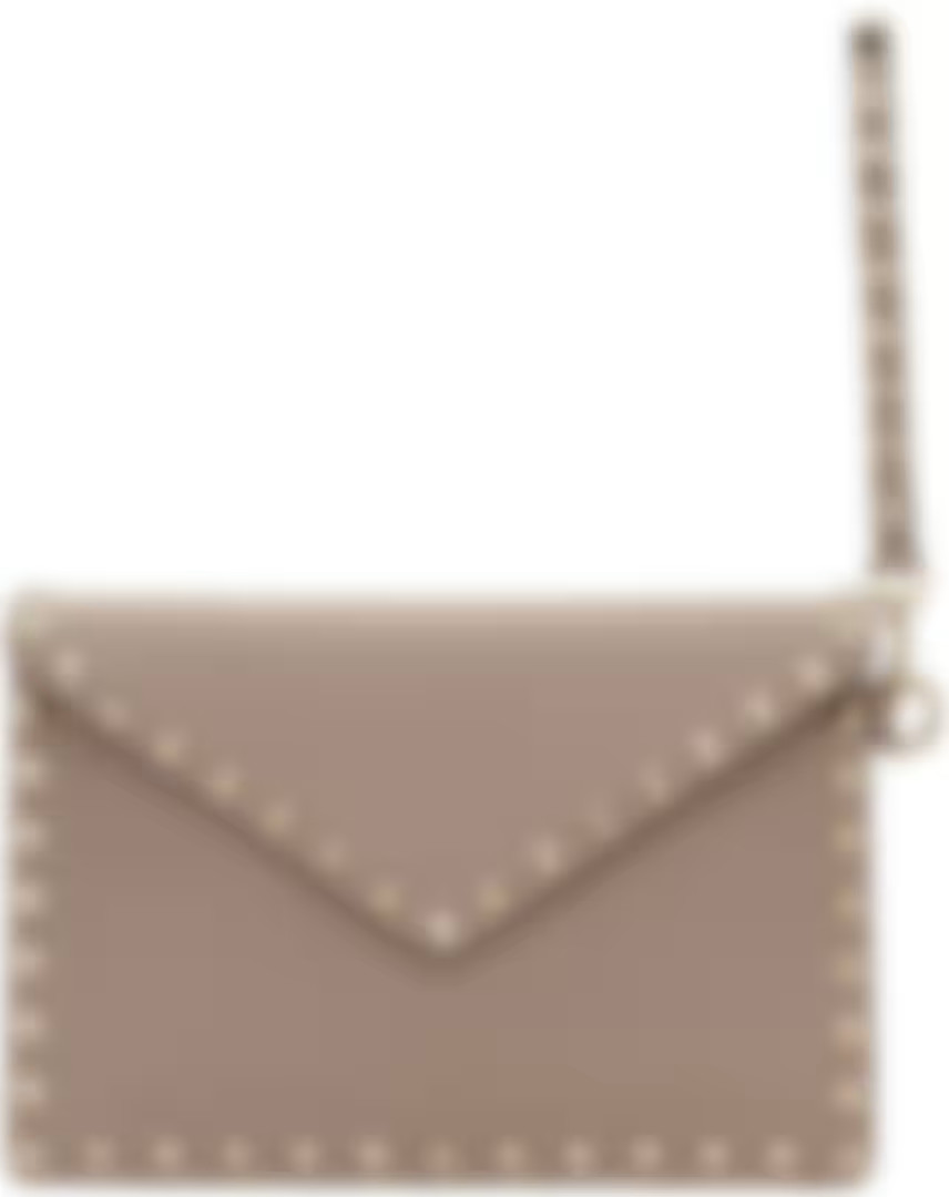 Pink Valentino Garavani Rockstud Pouch | SSENSE