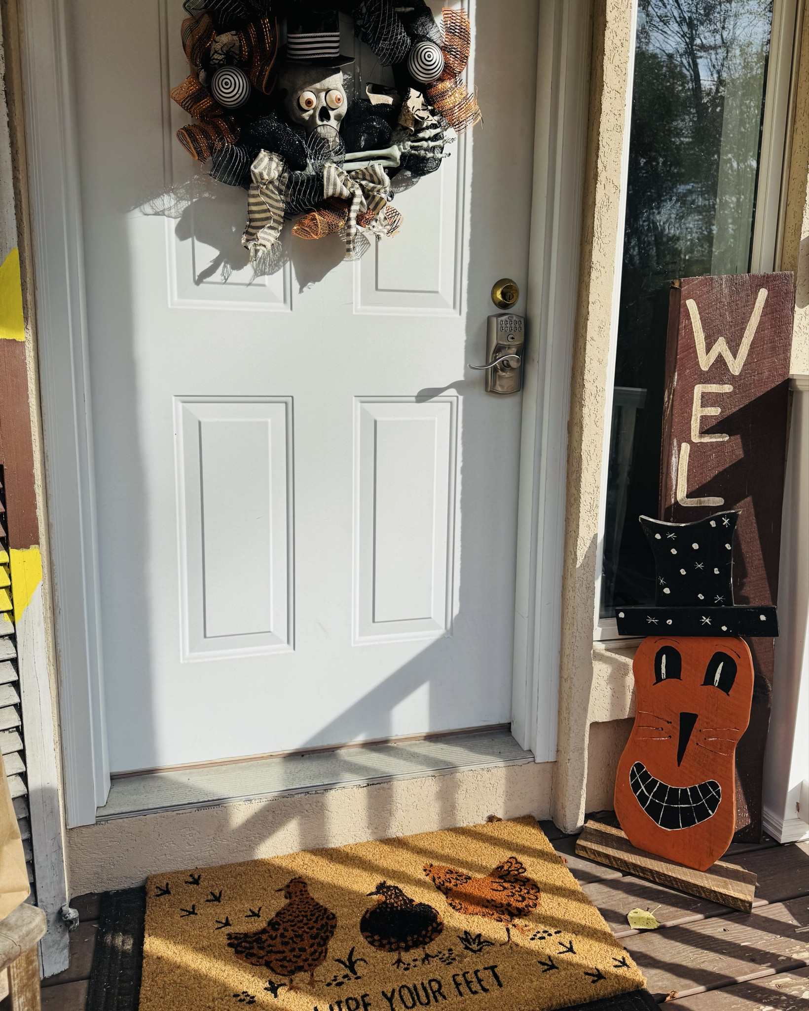 Wipe your feet 👣 🐔 🐓 

#LTKHalloween #LTKFindsUnder50 #LTKHome