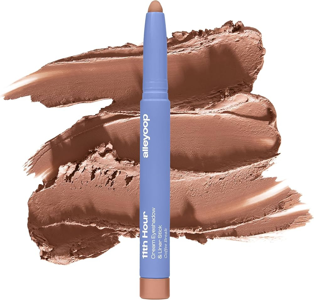 ALLEYOOP 11th Hour Cream Eye Shadow Sticks - Coffee Break (Matte) - Award-winning Eyeshadow Stick... | Amazon (US)