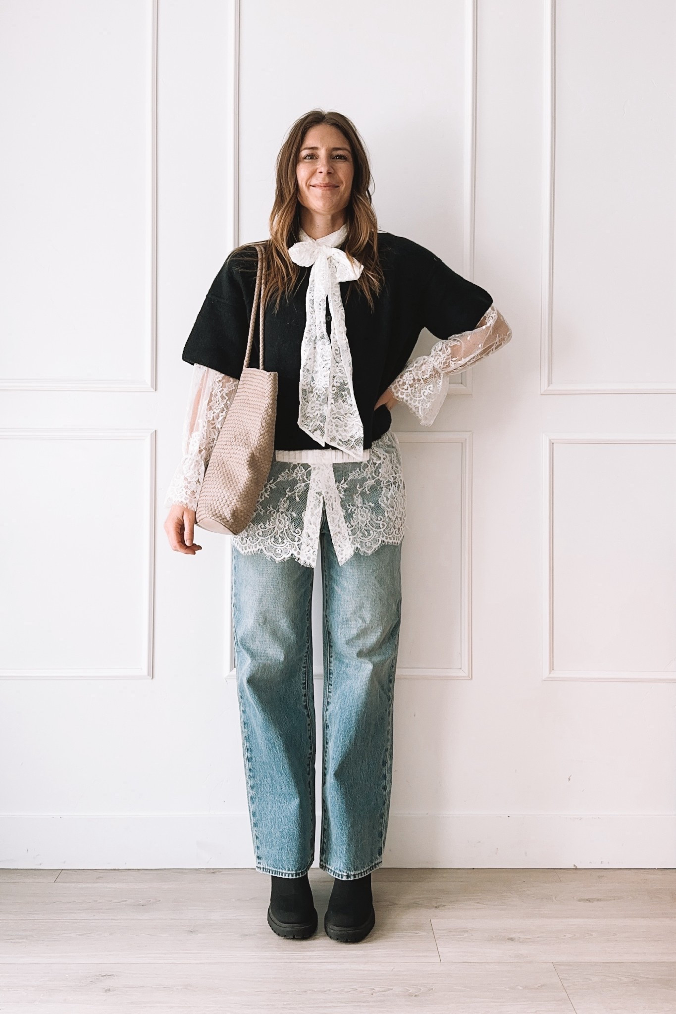 Your outfit is boring. Add a layer.

Tops: small, jeans and boots: TTS

#LTKFindsUnder100 #LTKSeasonal