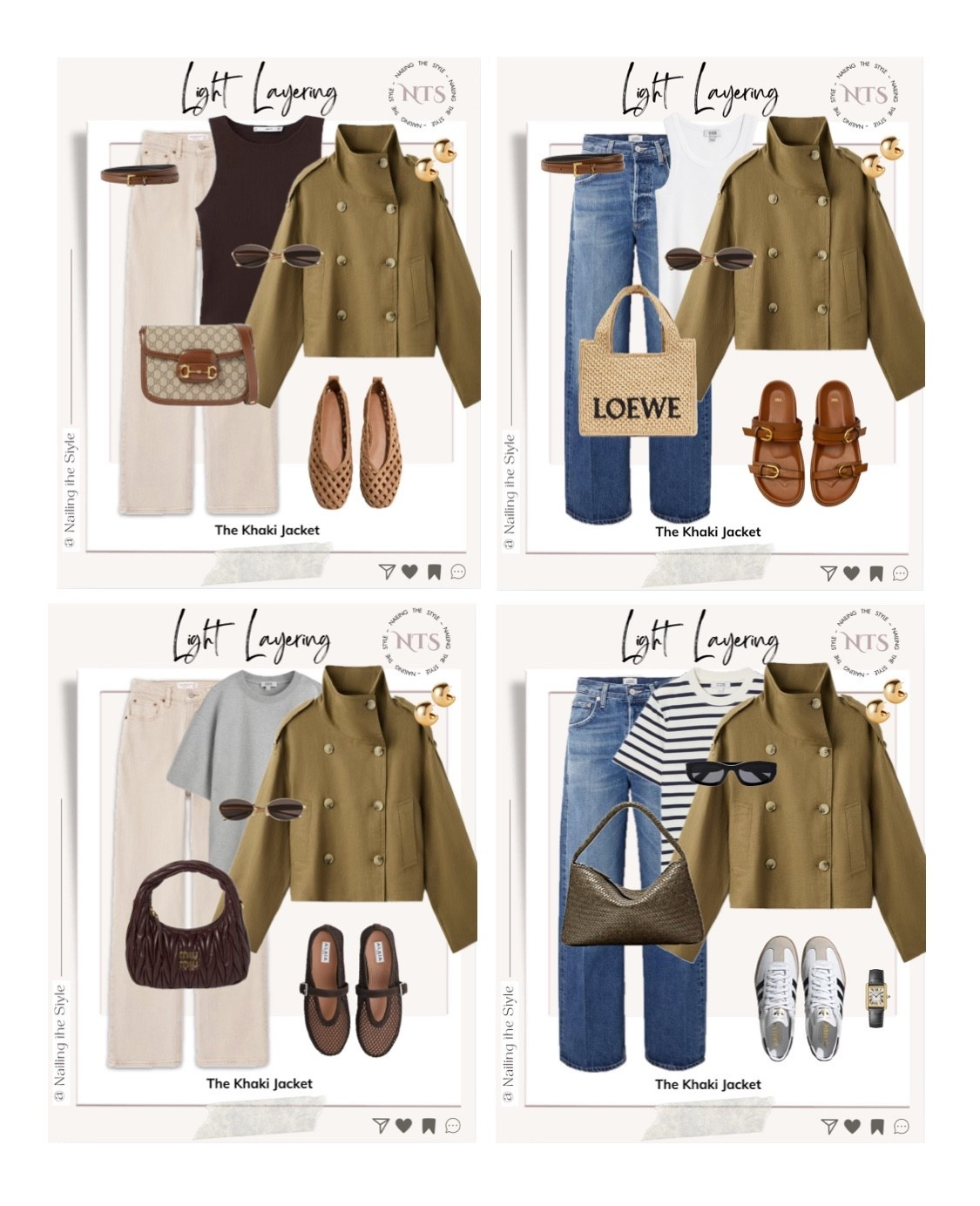 ✨The Khaki Jacket Edit✨

#LTKsummer #LTKspring #LTKstyletip