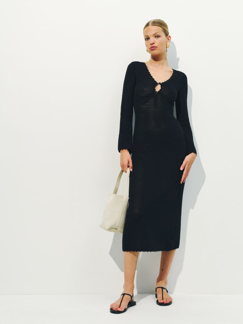 Sean Open Knit Maxi Dress | Reformation (Global)