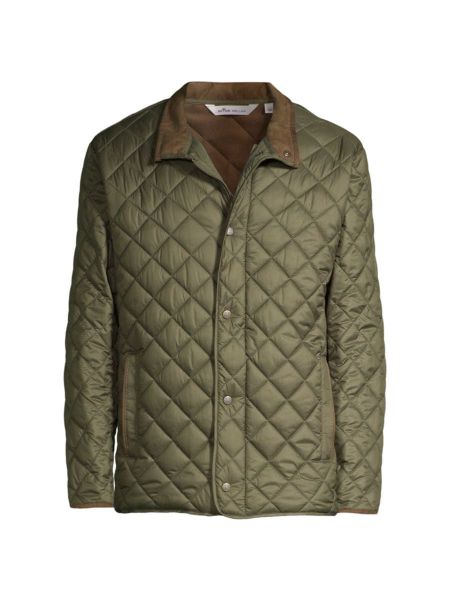 Peter Millar Suffolk Quilted Travel Coat | Saks Fifth Avenue