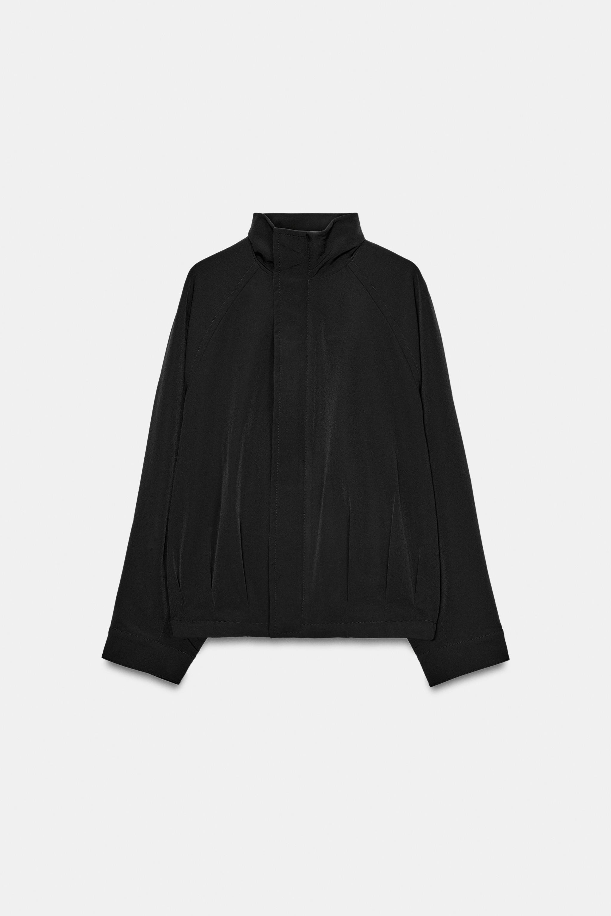 OVERSIZED ZIPPER BOMBER JACKET | Zara US