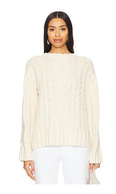 Tularosa Axel Sweater in Beige from Revolve.com | Revolve Clothing (Global)
