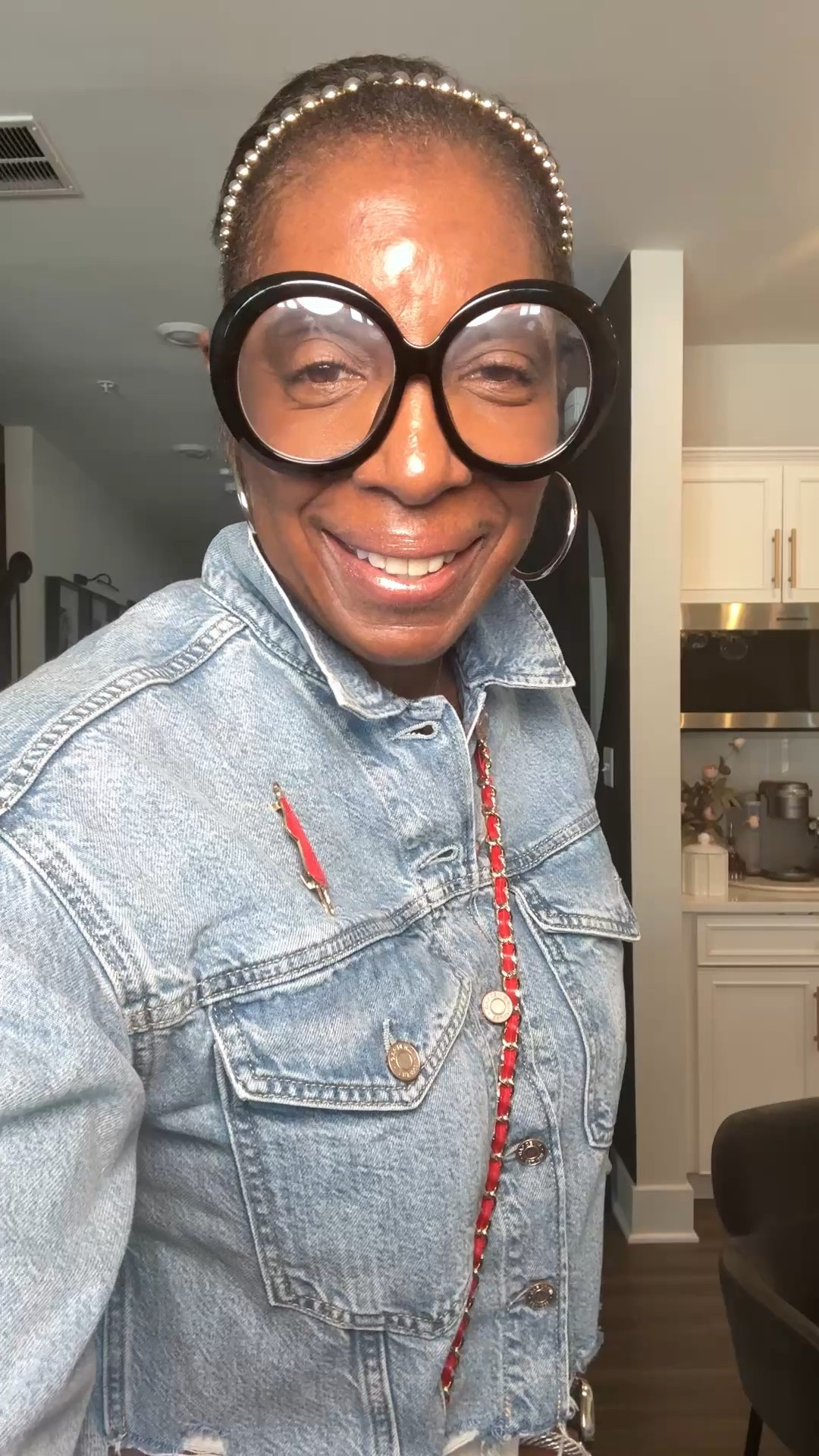 Spring break vibes! On my way to pick up my grandkids, so I had to give y’all a quick OOTD 💕

I’m rocking a Gap jean jacket, a white skirt, and red Steve Madden jellies. Paired it with my red Chanel bag, black sunglasses, David Yurman jewelry, and my signature glow from Coco Radiant. Today’s scent is Sapphire Sand from TikTok Shop—light, subtle, and just right. I’ll link it below from the car!

Now let me show you how easy it is to switch it up—same outfit, totally different vibe. I swapped in some pink and white Adidas, changed my bag to a pink Kurt Geiger, and threw on pink shades.

So many ways to remix one look! Don’t wait for a special occasion to wear your clothes… YOU are the occasion ✨

#OOTD #SpringBreakStyle #StyleInspo #EverydayFashion #YouAreTheOccasion