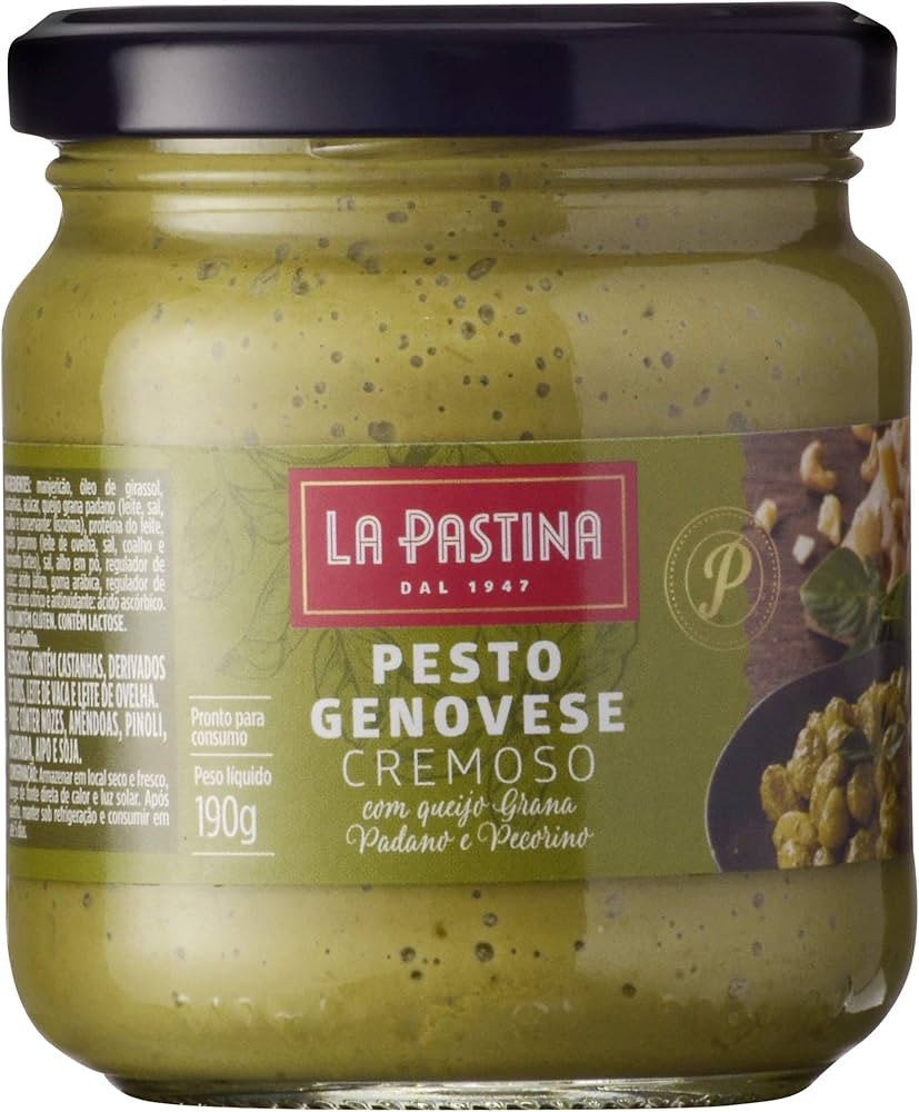 La Pastina Molho Pesto Genovese Cremoso | Amazon (BR)