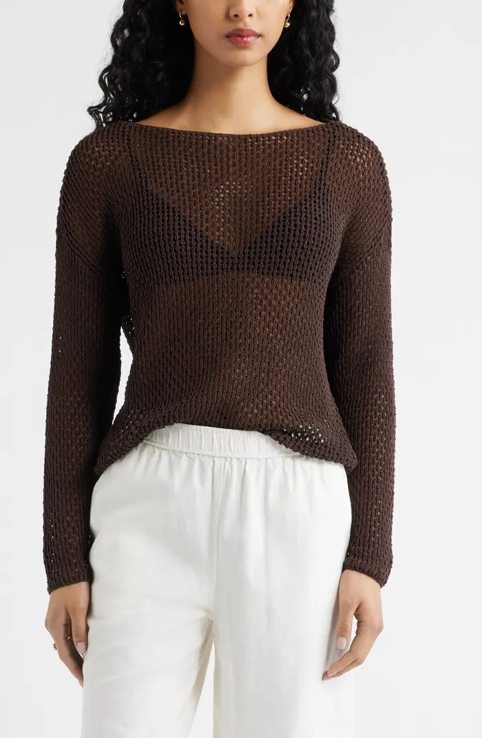 Open Edit Open Stitch Sweater | Nordstrom | Nordstrom
