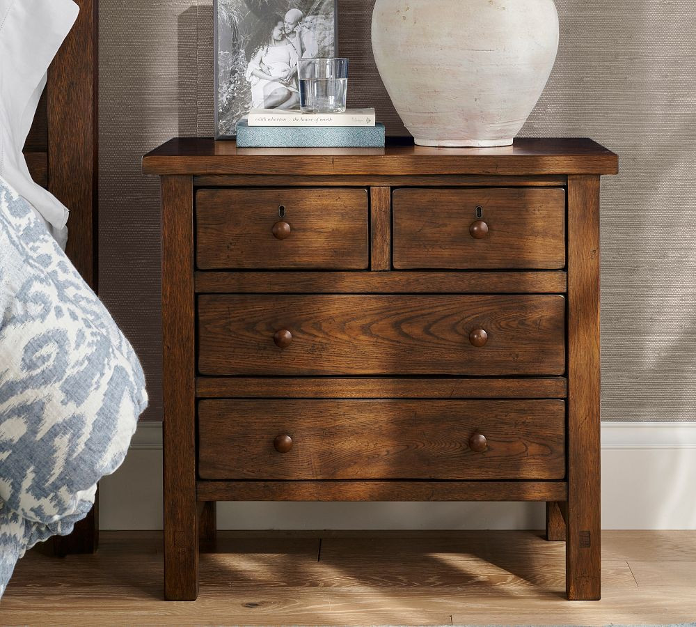 Farmhouse 4-Drawer Nightstand (28.5") | Pottery Barn (US)