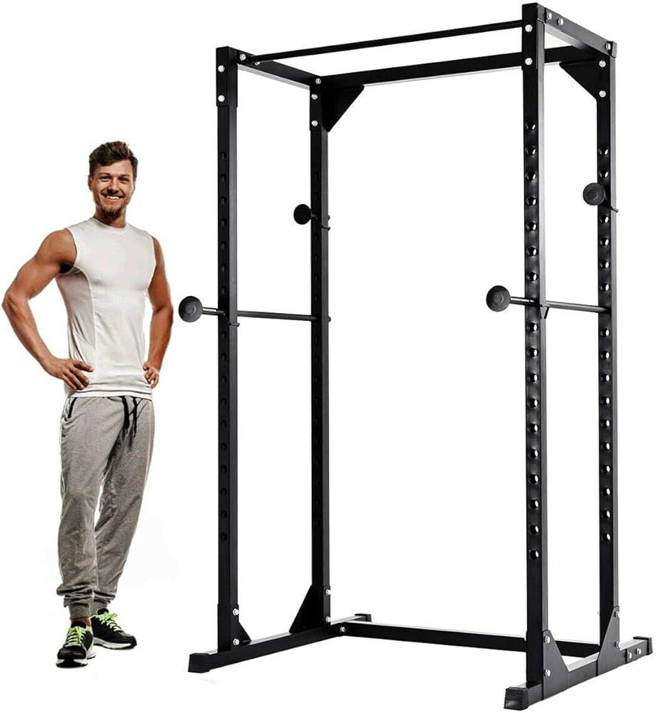 Goplus Power Rack Heavy Duty Adjustable Power Cage Multi-Function Fitness Squat Cage for a Comple... | Amazon (US)