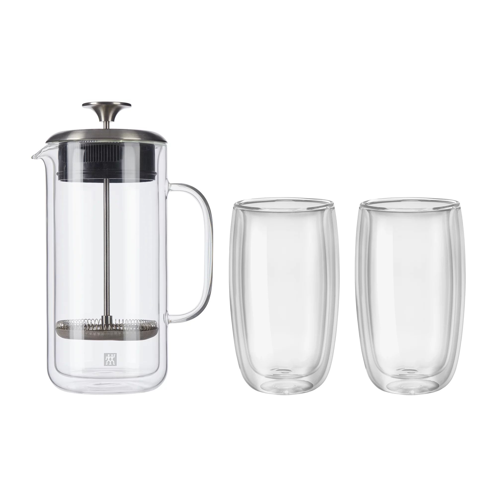 ZWILLING Sorrento Double Wall French Press and Latte Glass | Walmart (US)