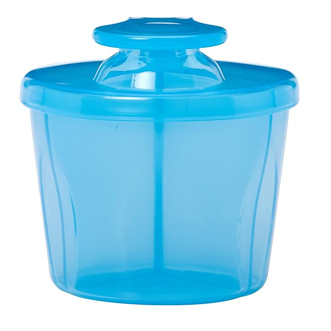Dr. Brown's Travel Formula Dispenser with Lid, BPA Free - Blue - Holds 27oz | Amazon (US)