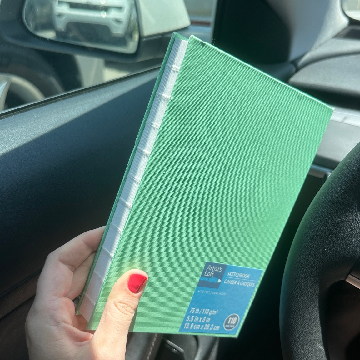 Michaels Spineless Sketchbook for Journaling, junk journaling, bullet journal, scrapbooking 