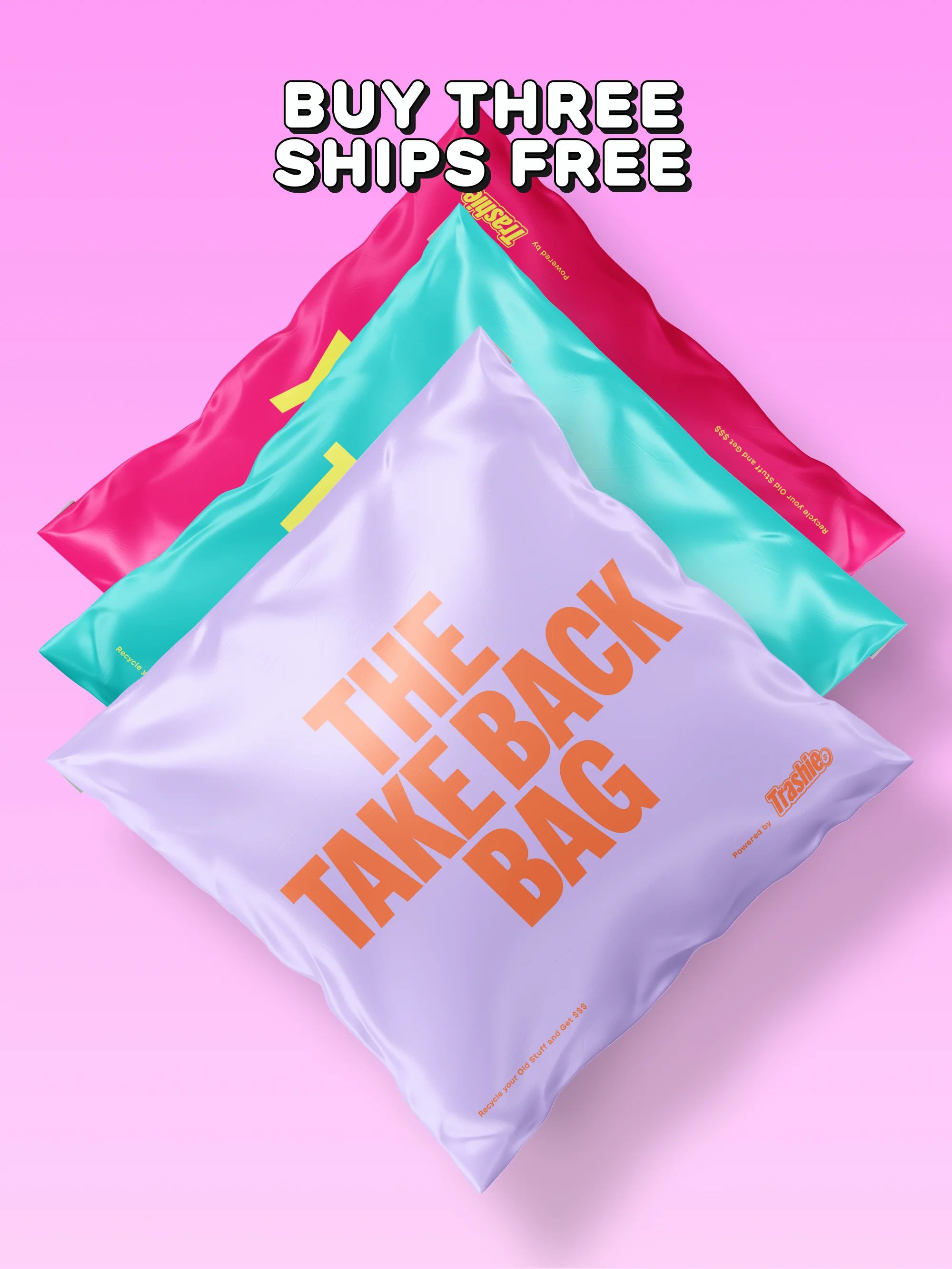 Take Back Bag Rainbow 3 Pack | For Days