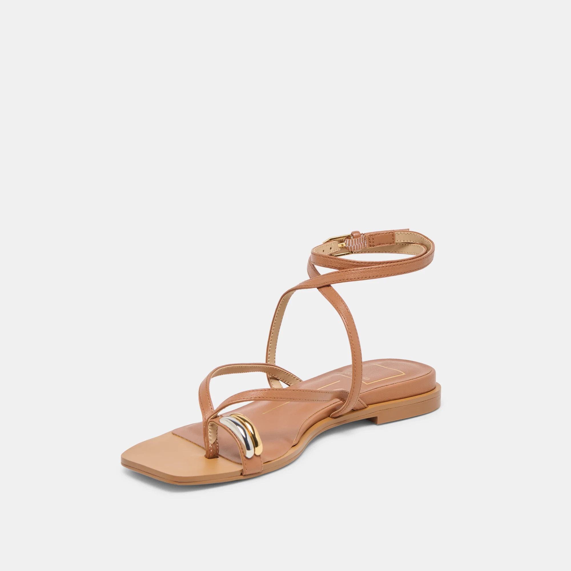 Tyrice Espresso Leather Sandals | Dolce Vita | DolceVita.com