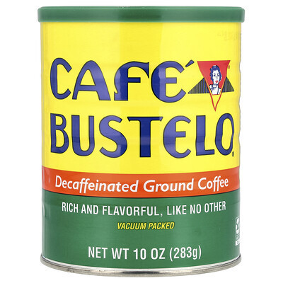 Café Bustelo, Decaffeinated Ground Coffee, 10 oz (283 g) | iHerb
