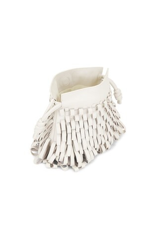 Quinn Fringe Loop Clutch in Vanilla | Revolve Clothing (Global)