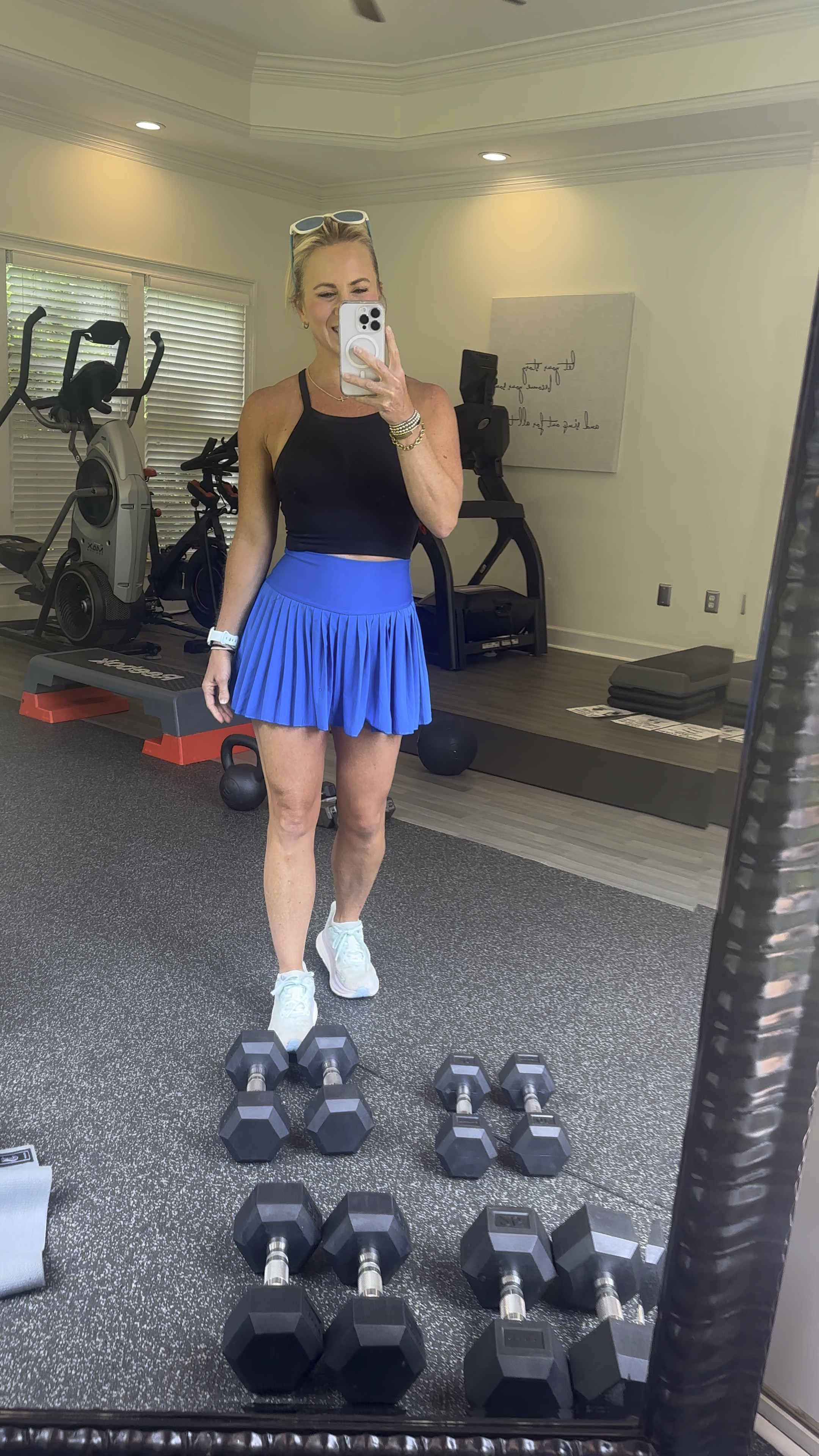 Workout skirt of the year 🥇 ! Today’s Saturday strength outfit, then great for errands! 

#LTKFitness #LTKActive #LTKFindsUnder50