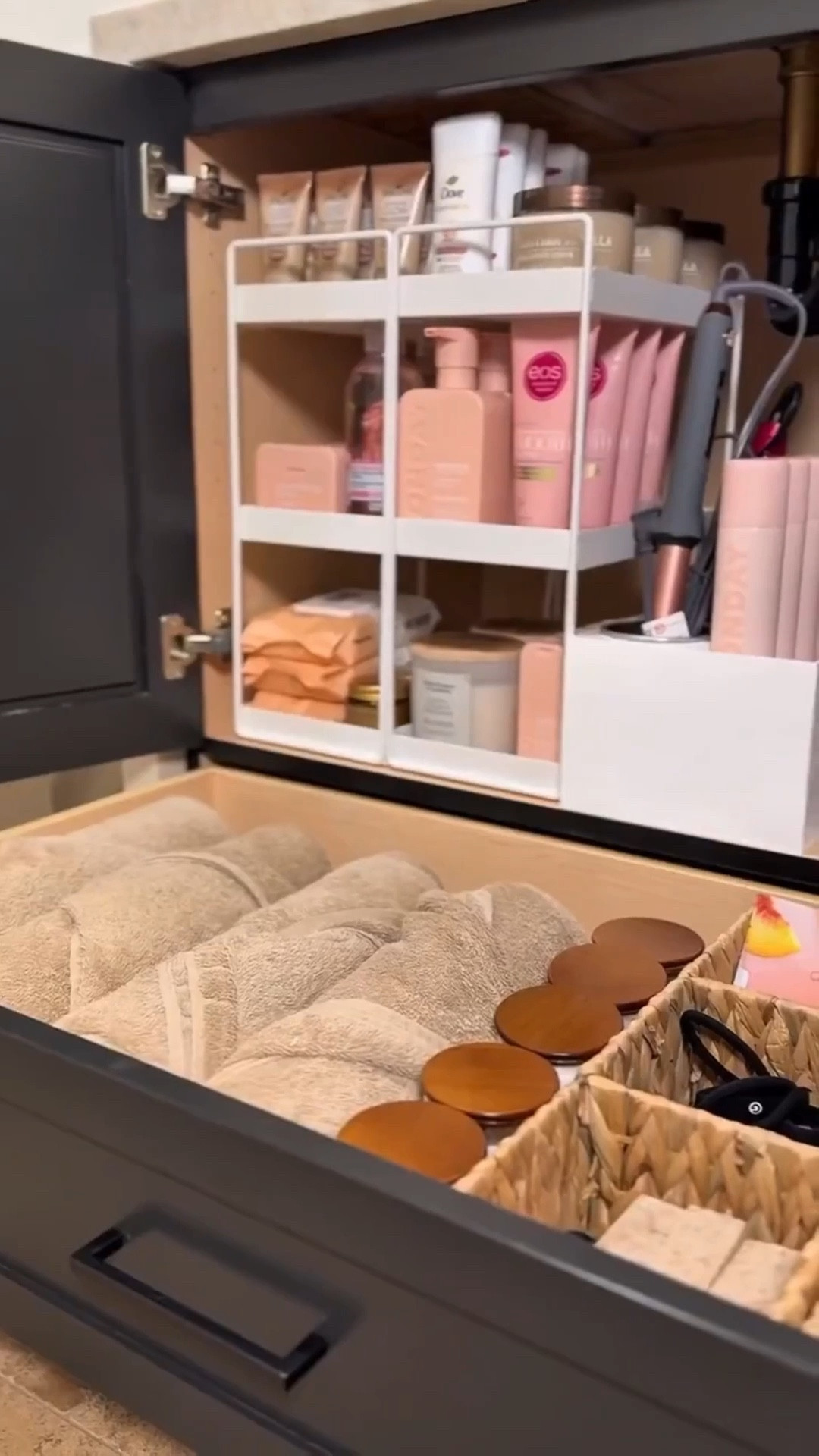 This three-tier organizer + stackable drawers = total game changer 🤎✨ Easy to clean, holds so much, and keeps our chaotic mornings running smoothly. Organization that feels chic and practical!


#homedecor #organziemyhome #organizing #homeaesthetic #aestheticorganizing #organizer #bathroomupdate #bathroomorganizer #familylife #amazonhome #homeessentials #homeorganization #declutteryourhome



#LTKFindsUnder100 #LTKFindsUnder50 #LTKHome