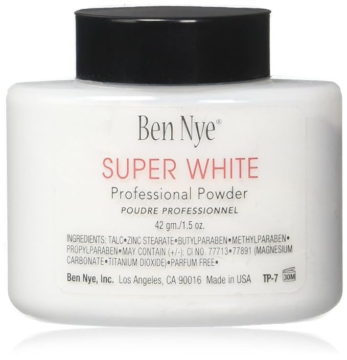 Ben Nye Classic Translucent Face Powder 1.5 oz - Super White | Amazon (US)