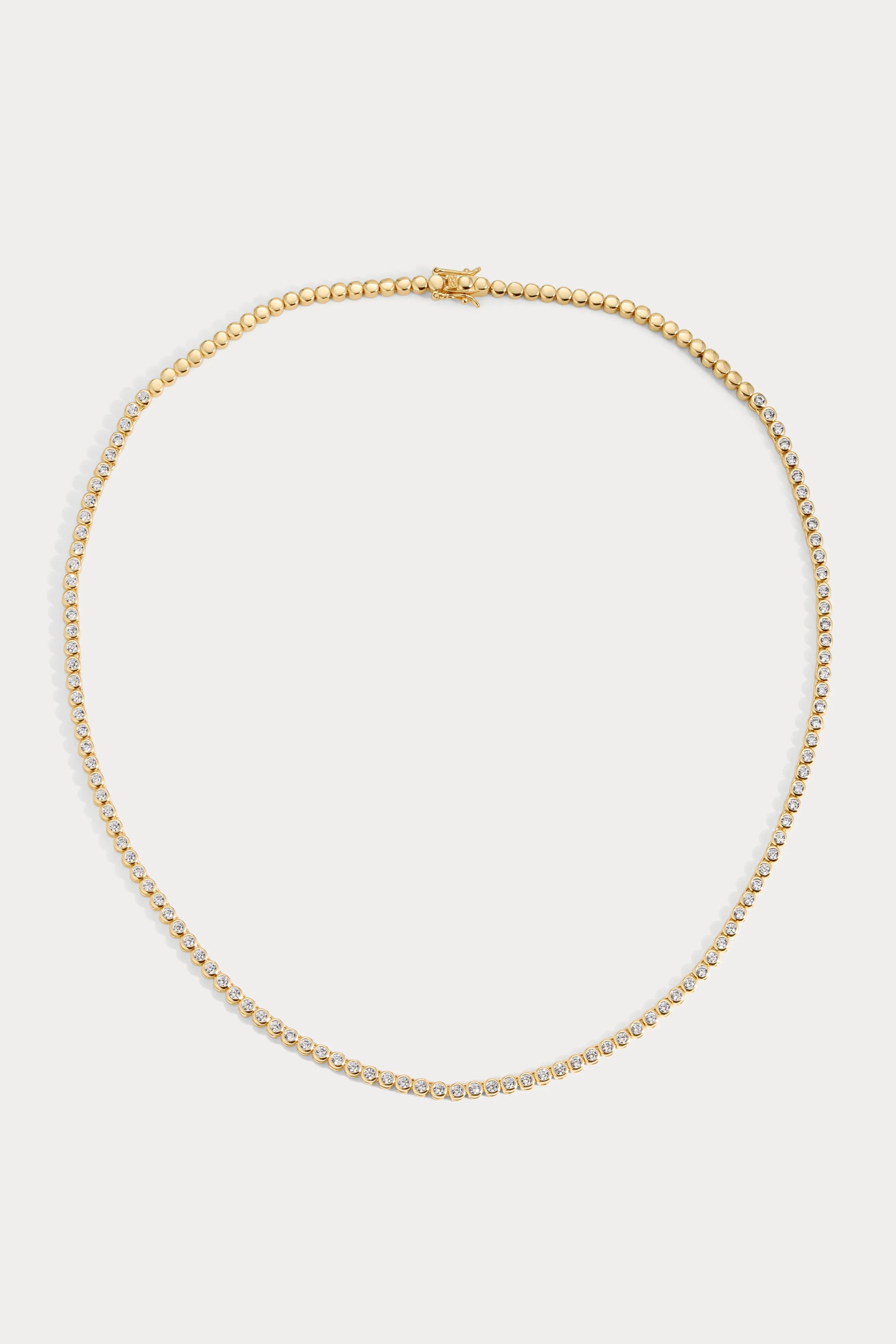 Mini Reese Tennis Necklace | Lili Claspe
