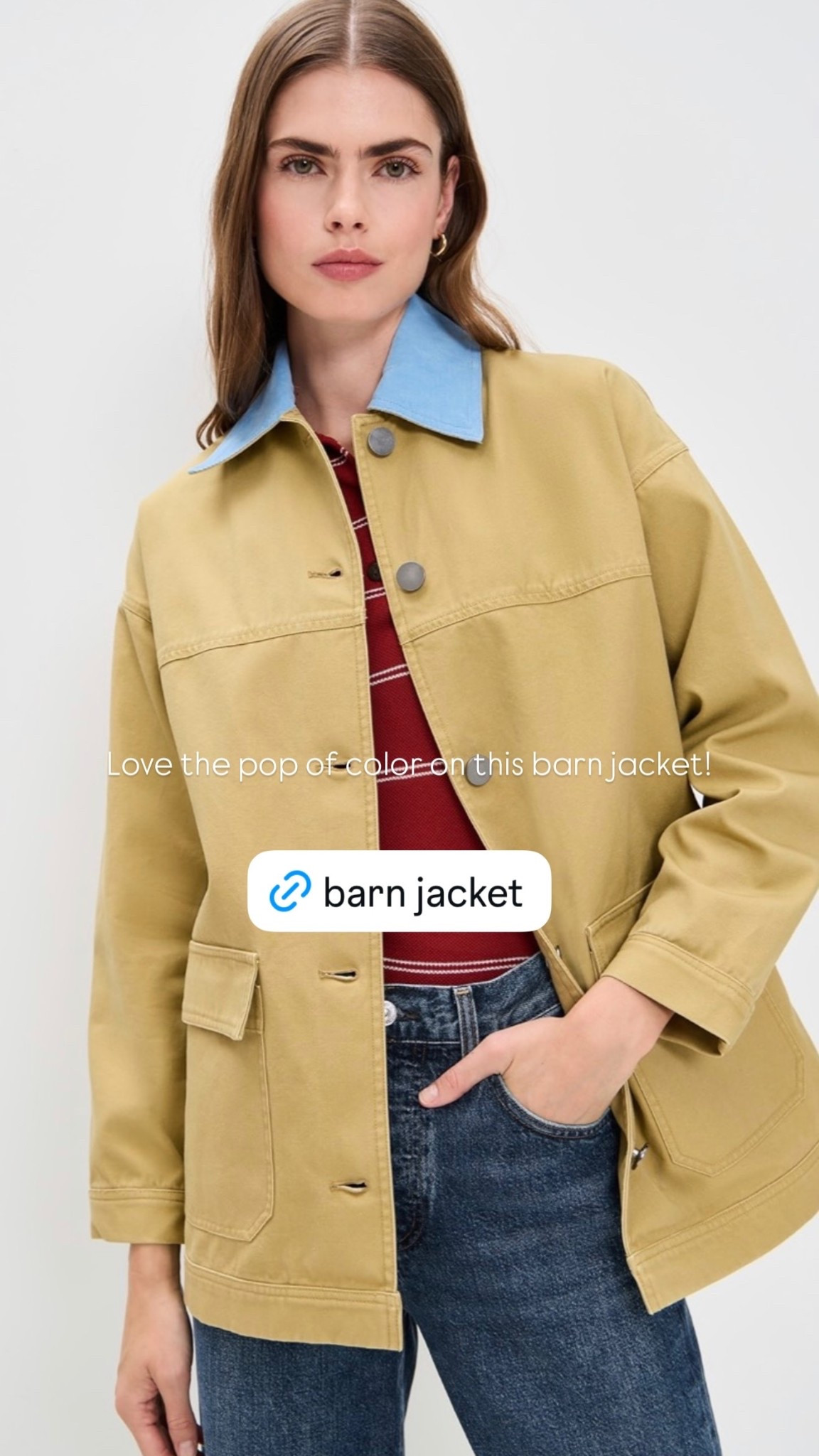 SHOPBOP SPRING EVENT ❤️S

Love the pop of color on this barn jacket!