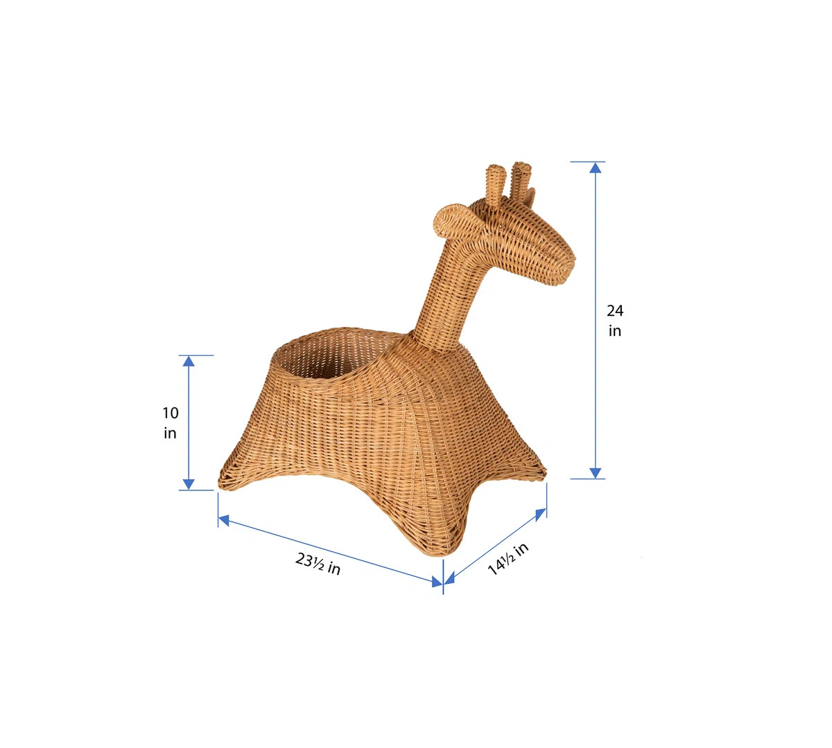 Bayou Breeze Quamba Wicker Decorative Basket | Wayfair North America