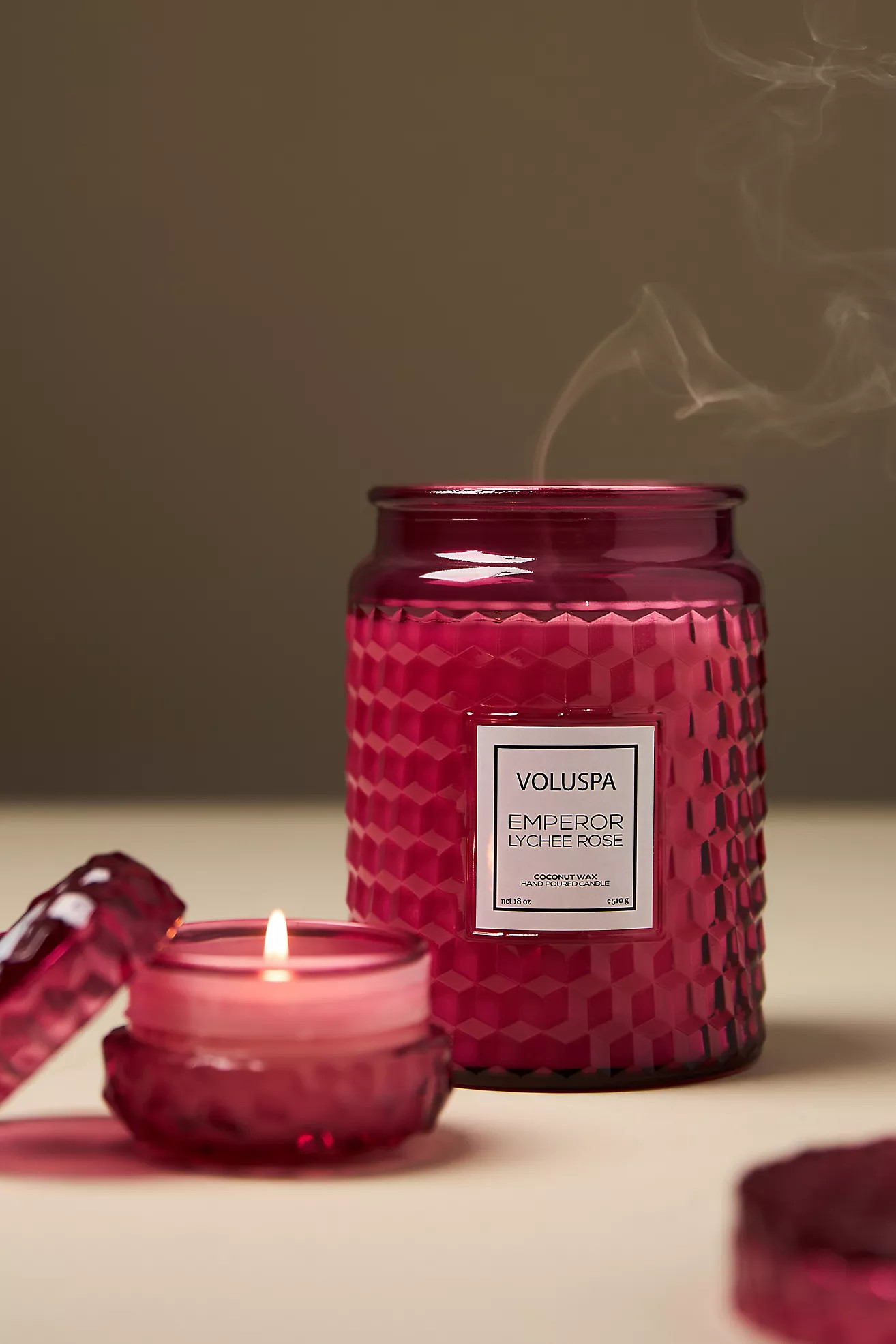 Voluspa Emperor Lychee Glass Jar Candle | Anthropologie (US)