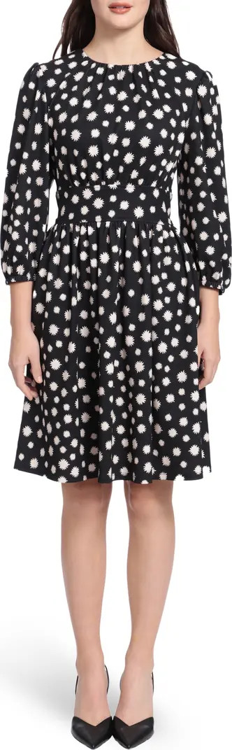Maggy London Daisy Print Fit & Flare Dress | Nordstromrack | Nordstrom Rack