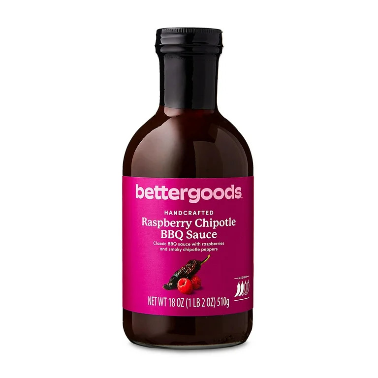 bettergoods Raspberry Chipotle BBQ Sauce, 18 oz | Walmart (US)