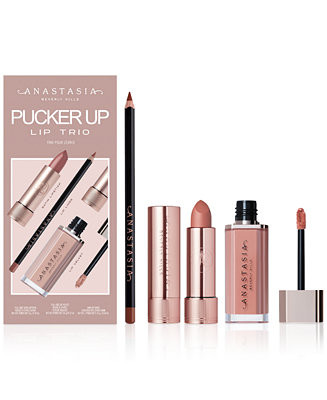 Anastasia Beverly Hills 3-Pc. Pucker Up Lip Set - Macy's | Macy's