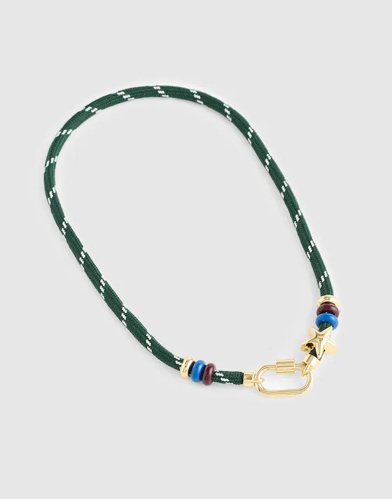 Carabiner Paracord Charm Necklace | Madewell