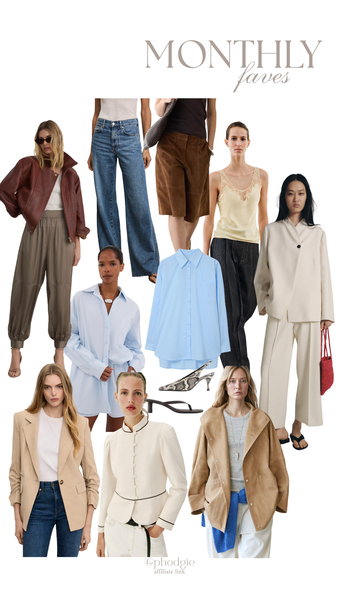 The April Favourites Edit 

monthly faves, monthly favourites, neutral outfit ideas, minimalist style, capsule wardrobe staples, wardrobe essentials, elevated basics, chic everyday outfits, spring outfit ideas, workwear outfit ideas, smart casual looks, neutral tones, beige blazer, cream blazer, leather jacket outfit, jogger trousers, tailored trousers, wide leg jeans, denim outfit, blue shirt outfit, oversized shirt, satin camisole, lace cami, bermuda shorts, suede shorts, cream co ord, lightweight jacket, slingback heels, snakeskin heels, black sandals, office outfits, brunch outfit, date night outfit, school run style, ageless style, classic style 

 #LTKspring #LTKsummer #LTKworkwear