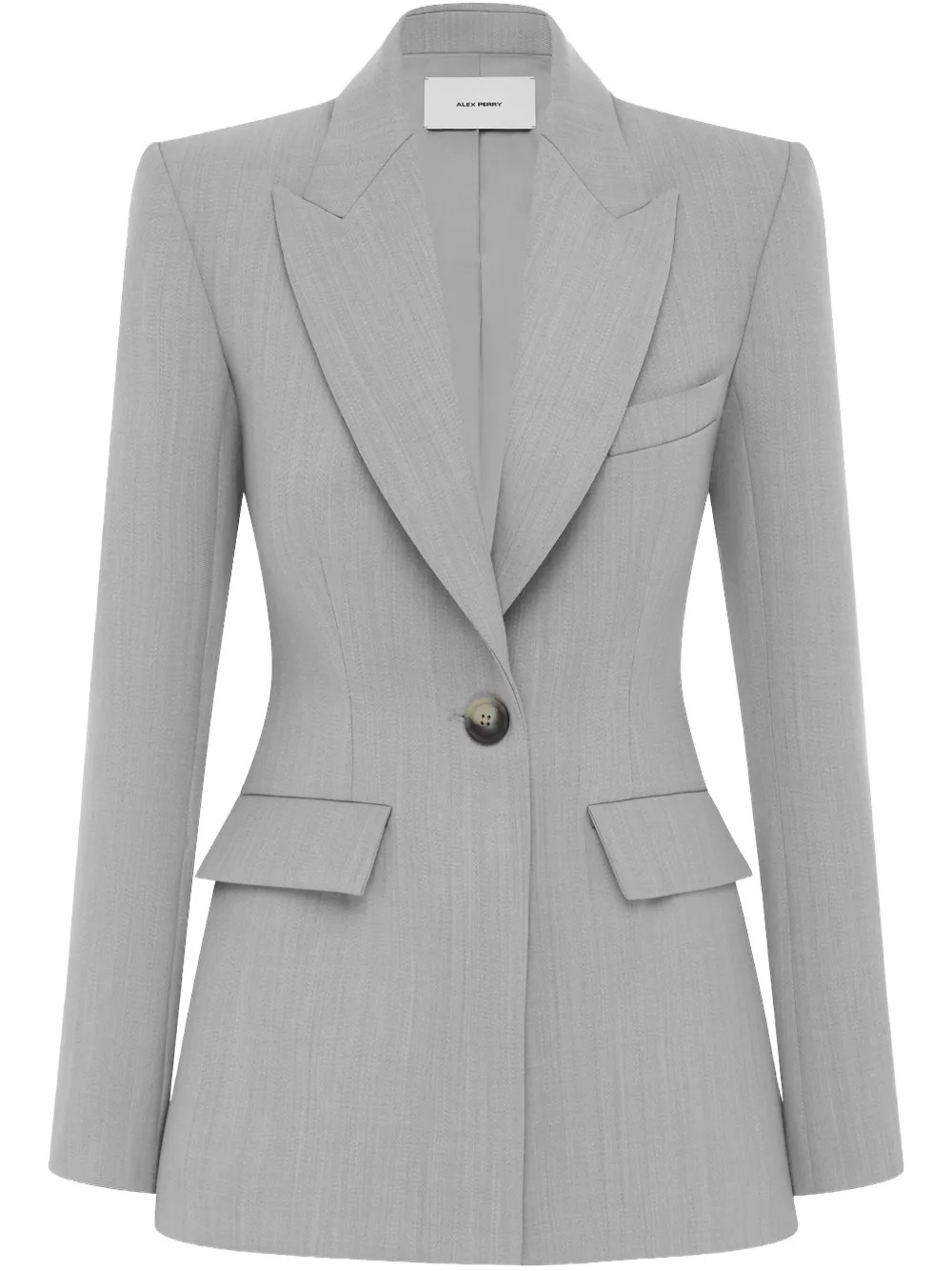 Alex Perry wool-blend Blazer | Grey | FARFETCH | Farfetch Global