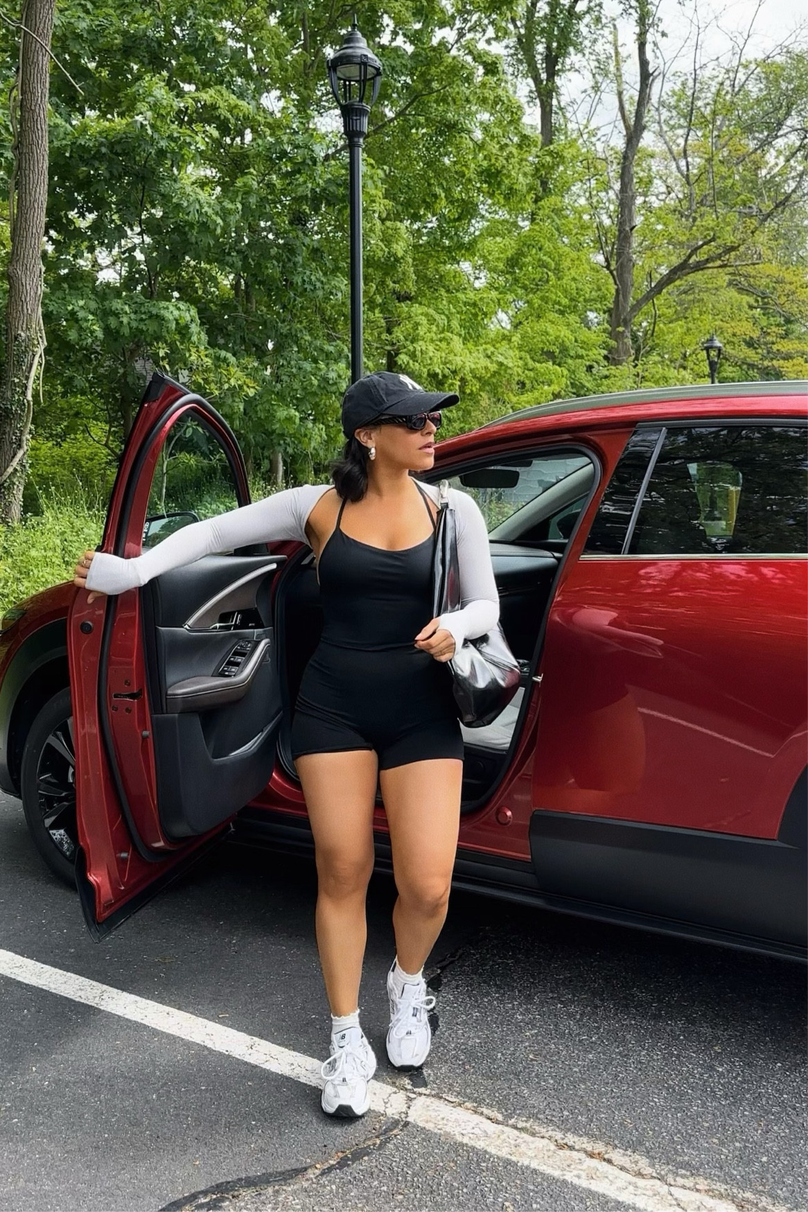 Coffee runs 👟☕️

Wearing size Small in the play suit and bolero

#LTKStyleTip #LTKFitness