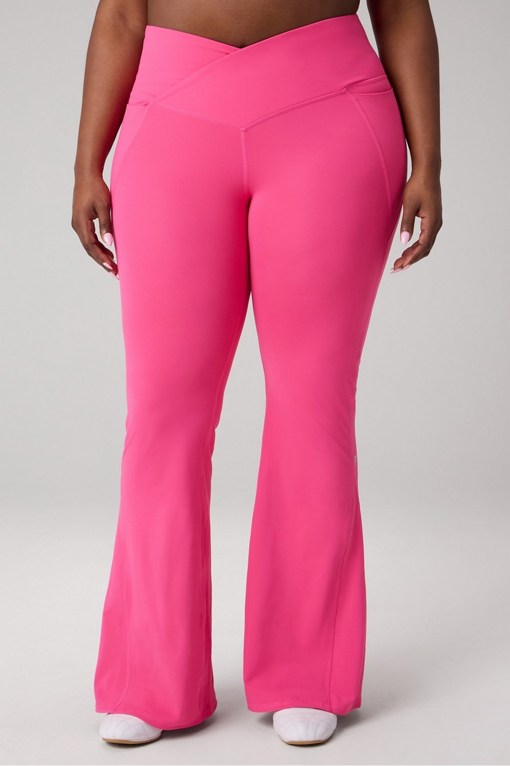 Oasis PureLuxe High-Waisted Crossover Flare | Fabletics