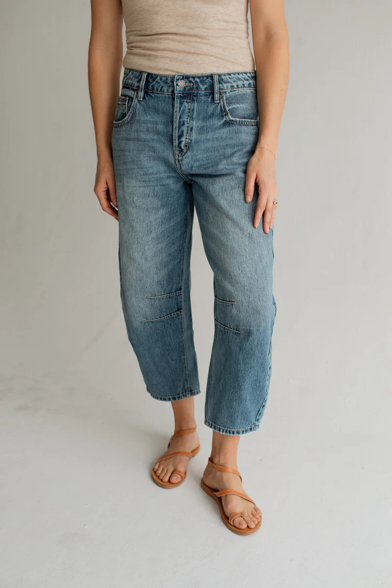 James Barrel Leg Jeans | Carly Jean Los Angeles